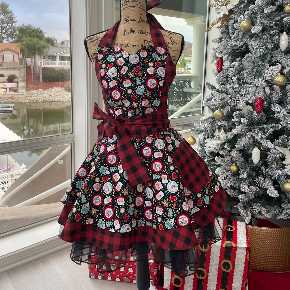 1950’s Retro Apron - Designed and Handmade by me.